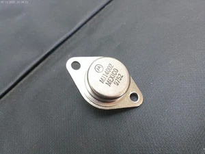 MOTOROLA MJ14002 TRANSISTOR NPN 80V 60A TO3 - VENDITORE USA SPEDIZIONE VELOCE - Foto 1 di 2