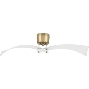 Craftmade TRN52WSB2 Tern Indoor Ceiling Fan White/Satin Brass - Picture 1 of 1