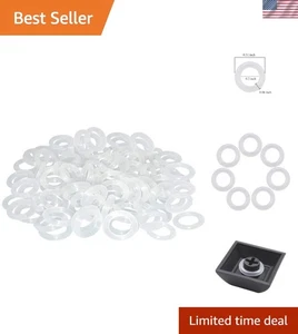 O-Ring Schlüsselkappendämpfer - 120 Stück weiß Silikon für Cherry MX Schlüsselschalter - Bild 1 von 9