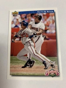 1992 Upper Deck Bloodlines Keith Mitchell and Kevin Mitchell - Picture 1 of 1