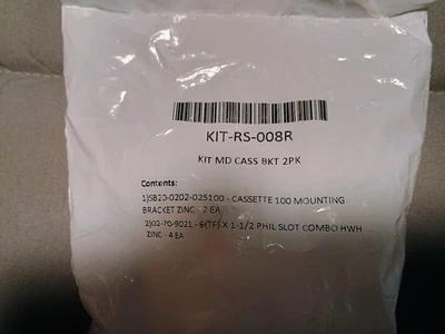 KIT-RS-008R 2PK soportes de sombra con bandas Levolor Foto 1 de 2