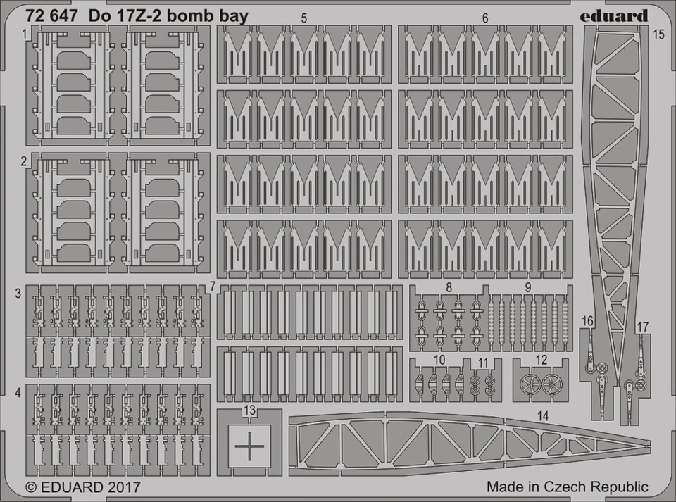 EDUARD 72647 DO 17Z-2 BOMB BAY 1/72 - Immagine 1 di 1