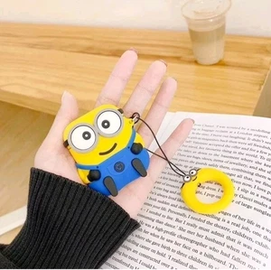 MINIONS per Airpods 1 2 3 4 Pro custodia auricolare silicone carino cartone animato! NUOVO - Foto 1 di 3