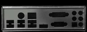OEM I/O Shield For backplate th61 itx Motherboard Backplate IO Shield - Afbeelding 1 van 1