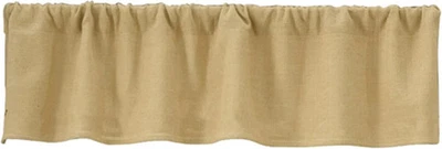 Park Designs Burlap Valance 72 x 14 Inches  Country, Farmhouse, Rustic Valance - Image 1 of 2
