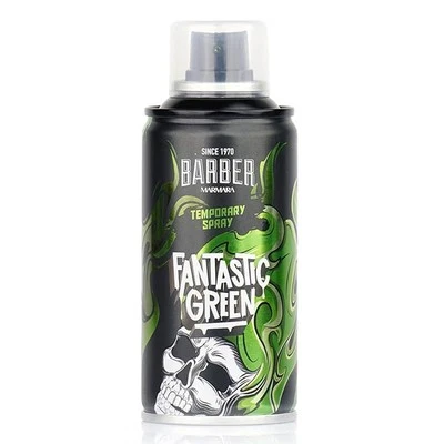 BARBER MARMARA Haarspray Fantastic Green 150ml – Temporäre Haarfarbe - Bild 1 von 2