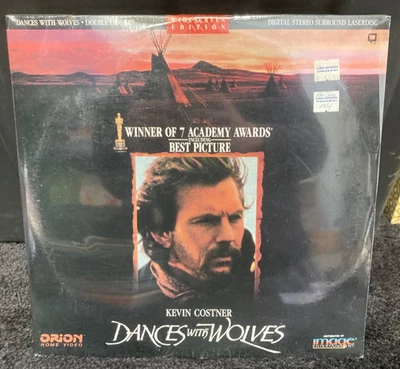 Dances with Wolves Film - Digital Laserdisc Double Disc Set Widescreen BRAND NEW - Image 1 of 4