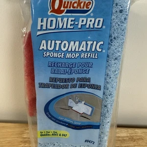 Quickie Home Pro Automatic Sponge Mop Refill #4072 Fits #041  & 047 w/scrubber - Picture 1 of 5