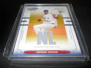 Pantalones de béisbol Donruss 2004 tarjeta, madera de Kerry, Cubs, Nl, lanzador, 217/250, bonito - Imagen 1 de 1