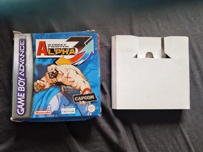 STREET FIGHTER ALPHA 3 Nintendo Game Boy Advance Game BOX ONLY - Image 1 of 4