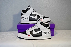 Size 9.5 - Nike Dunk High SB x Supreme By Any Means - Stormtrooper 2022 - Picture 1 of 9