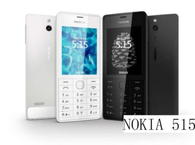 Original Nokia 515 2G 3G GSM 2.4" Bluetooth Dual SIM Cellphone Free Delivery - Image 1 of 4