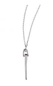 Neu Elle Sleek N0312 Sterlingsilber .925 Halskette Einzelhandel 45.7cm - Picture 1 of 1