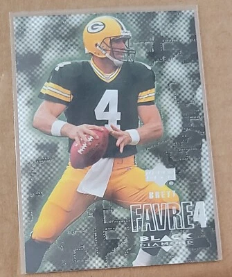 2000 Upper Deck Black Diamond Brett Favre #43 - Image 1 of 2