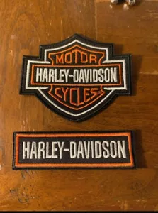 TOPPE PATCH RICAMATA HARLEY DAVIDSON - Foto 1 di 3