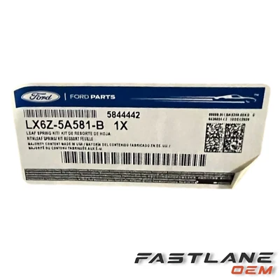 Kit de resorte de hoja Lincoln Corsair 2020-2020 nuevo OEM LX6Z-5A581-B Foto 1 de 4