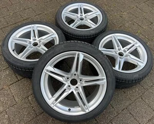 4 ORIGINAL 18" ALU SOMMERRÄDER AUDI A4 S4 8W B9 8W0601025EC 245/40R18 93Y 2024 - Bild 1 von 10