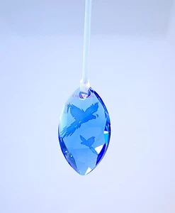 Swarovski 2014 SCS Event Ornament Hyacinth Macaws Blue 5081456 Brand New In Box - Imagen 1 de 4