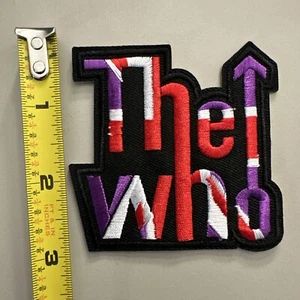The Who (Embroidered Iron on patch) Punk/Rock/Metal/Music/Art - Picture 1 of 3