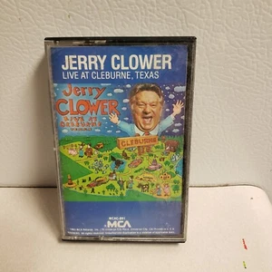 jerry clower cassette Live At Cleburne Texas 1983 Universal Snuffy Miller Comedy - Picture 1 of 4