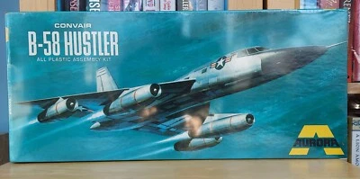 Aurora 1:76 Convair B-58 Hustler Vintage Model Airplane Kit 375-250, Sealed - Image 1 of 4