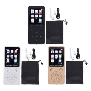 Music Player Wireless BT 1.8 Inch Screen 5 Hours Playback Hi Fi Sound Porta - Picture 1 of 33