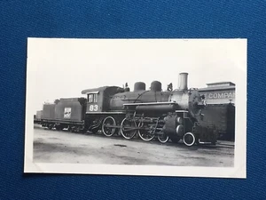 Western Pacific Railroad Engine Locomotive No. 83 Antique Photo - Picture 1 of 5