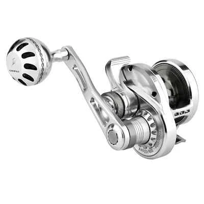GOMEXUS Slow Pitch Jigging Reel LS20 CNC Lever Drag Left  Aluminum Body Lever - Image 1 of 4