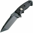 SIG Sauer Hogue EX-F01 Tactical Fixed Blade: 5.5" Grey Cerakote Tanto Blade Rare