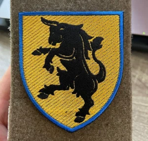 Ukrainian Army Unit Patch 43 Mechanized Brigade Tactical Badge Hook - Picture 1 of 6