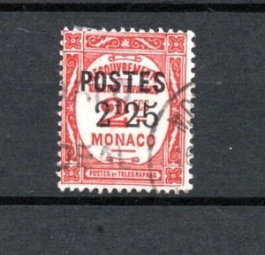 Monaco 1937 Freimarke 161 mit Aufdruck gebraucht - Picture 1 of 2