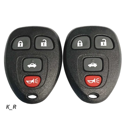 2 mandos remotos electrónicos sin llave OEM de 4 botones KOBGT04A 15252034 Foto 1 de 3