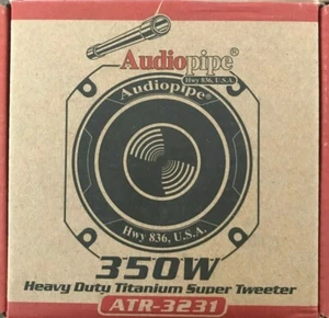 Audiopipe - ATR3231 - Titanium Super Tweeter 350W Max - SINGLE - Picture 1 of 4