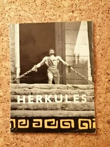 Vintage Danish Film Program "Hercules"Steve Reeves.Sylvia Koscina.Italy. - Foto 1 di 6