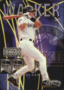 1998 (ROCKIES) Circa Thunder Boss #20 Larry Walker