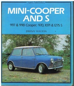MINI COOPER & COOPER S (1961-71) DESIGN , DEVELOPMENT & PRODUCTION HISTORY BOOK - Picture 1 of 1