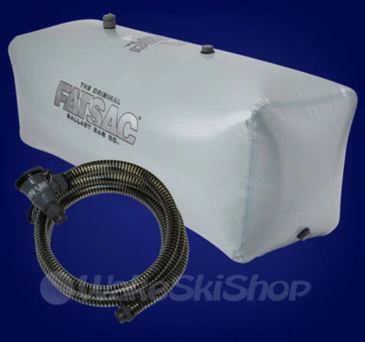 FATSAC FAT SAC WAKEBOARD SURF BOAT BALLAST BAG AND PUMP COMBO! 750lbs W707 S7090