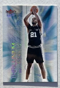 Tim Duncan 2000 Ultra Thrillinium #3 *READ CONDITION" - Picture 1 of 2