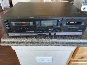SHERWOOD STEREO DOUBLE CASSETTE DECK - S-289RDR-CP TAPE TESTED WORKING - Picture 1 of 5