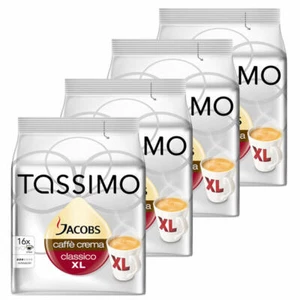 TASSIMO JACOBS Caffè Crema Classico XL,Kaffee, KAPSEL, Röstkaffee, 4x16 T-DISCS - Bild 1 von 2