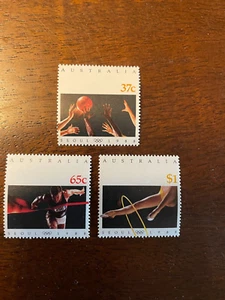 Australian Decimal Stamps Mint. 1988 SEOUL OLYMPICS. FV $2.02 COLOURFUL - Picture 1 of 4