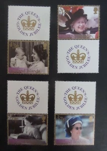 Falkland 2002 Golden Jubilee SG921/4 con pestañas montado como nuevo - Imagen 1 de 1