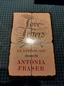 Vintage 1977 Book Club Associates ANTONIA FRASER "LOVE LETTERS AN ANTHOLOGY" - Picture 1 of 11