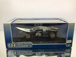 UNIVERSAL HOBBIES 3019 FORD GT40 24H LE MANS 1966 #2 -BLACK 1:18- GOOD IN BOX - Imagen 1 de 9