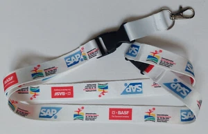Turnfest 2013 Rhein-Neckar BASF + SAP Schlüsselband Lanyard NEU (Sparpreis) - Bild 1 von 1