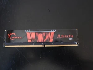 G. Skill Aegis 16GB (1x16GB) DDR4-2400 (F4-2400C17S-16GIS) Desktop Memory RAM - Picture 1 of 2