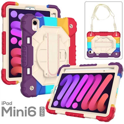 Hybrid Shockproof Rugged Stand Case For iPad 10.2 9th 9.7 6th Air4 Pro 11 Mini6 - Image 1 of 4