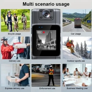 4K 1080P HD Wifi Mini Camera Handheld Back Clip  IR Night Vision lowest price - Picture 1 of 14