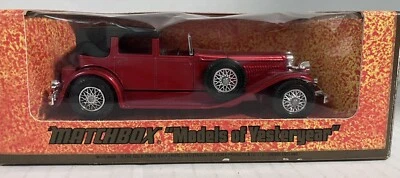 Vintage Matchbox 1975 Y4 1930 Model 'J' Duesenberg Mint in Box - Image 1 of 4