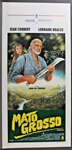 MATO GROSSO - McTiernan - Connery, Bracco - LOCANDINA ORIGINALE 1992 - Photo 1/2